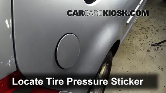 2001 Volkswagen Golf GTI GLS 1.8L 4 Cyl. Turbo Tires & Wheels Check Tire Pressure